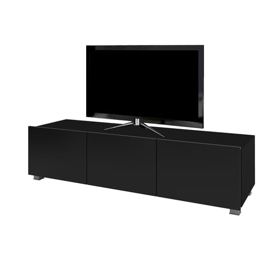 Szafka RTV 150 cm / czarny