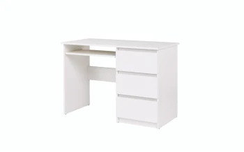 Biurko COSMO C09 - 110 cm z Szufladami i Wysuwaną Półką