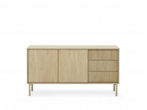 KOMODA TAVO B 153 2D3S Dąb Cremona + MDF Cremona 