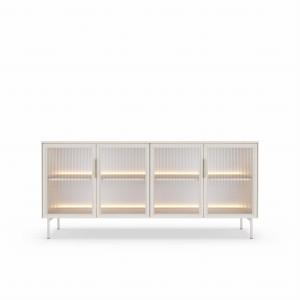 KOMODA LUMI  181 4D + LED kaszmir 