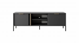Szafka RTV LARS G 153 2D Antracyt 