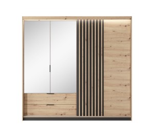 TALLY A SZAFA 220 Dąb Artisan/ Antracyt 