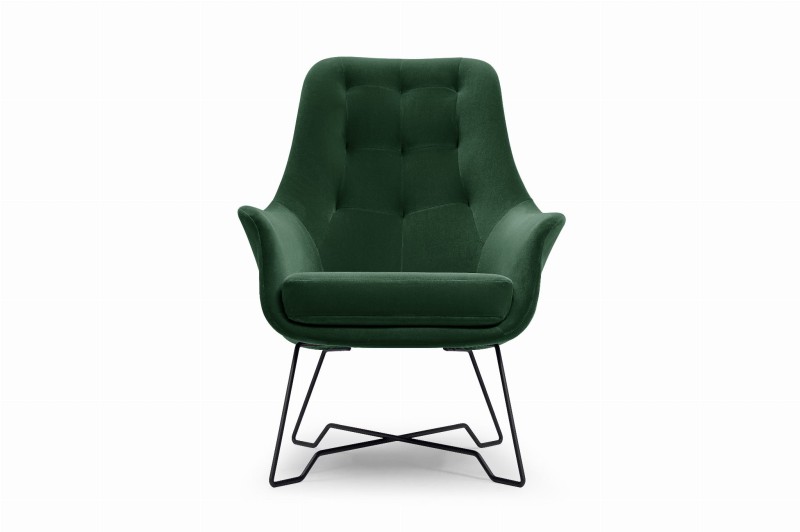 EZO fotel front (SIC - Velluto 10 Dark Green).jpg