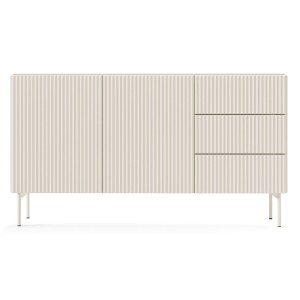 MUTI KOMODA 147 2D3S kaszmir + mdf kaszmir 
