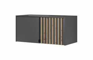 NADSTAWKA NELLY 2D GRAFIT/LAMELA ARTISAN 