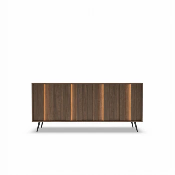 KOMODA AMARO C 183 4D + LED DĄB DUNIN