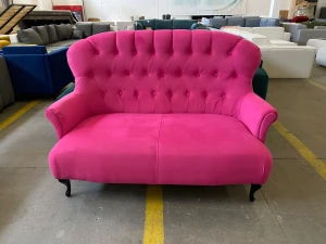 Sofa Sofia różowa 